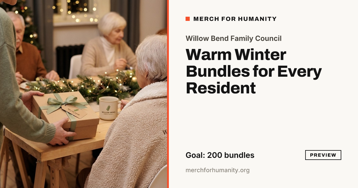 The social picture for Warm Winter Bundles for Every Resident